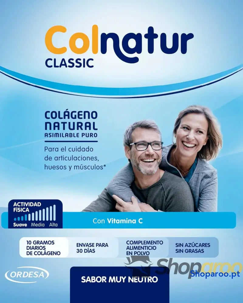 Colnatur Classic Neutro 3PACK | 918g | Colágeno en polvo con Vitamina C para Huesos y Articulaciones Amazon Exclusive