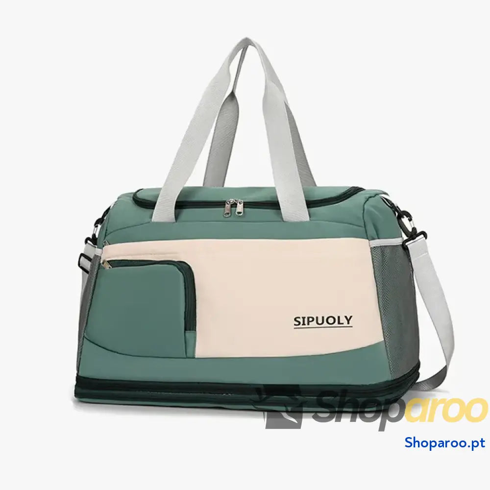 Color Block Oxford Cloth Travel Bag