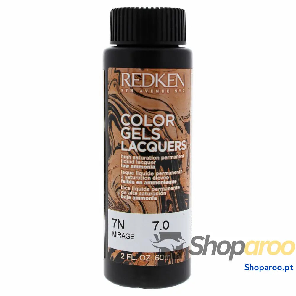 Coloração Permanente Redken Color Gel Lacquers 7N-mirage (3 x 60 ml)