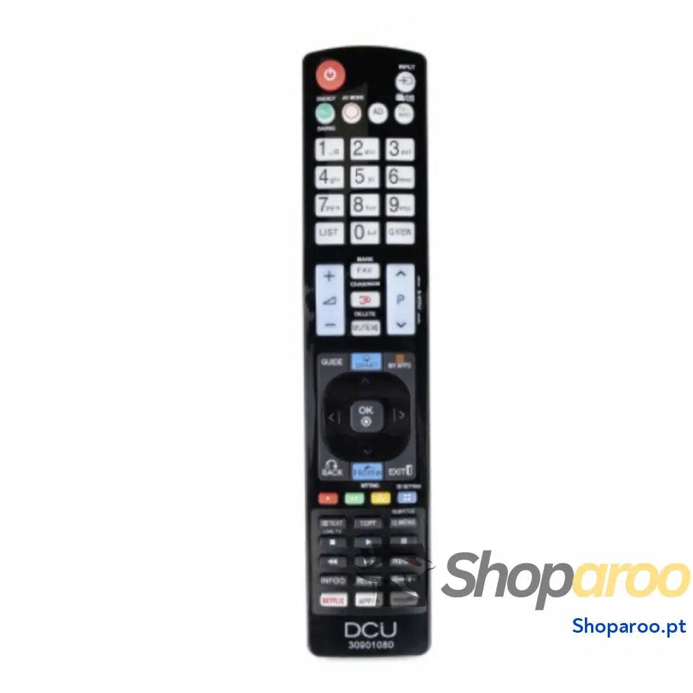 Comando à distância DCU Télécommande Preto