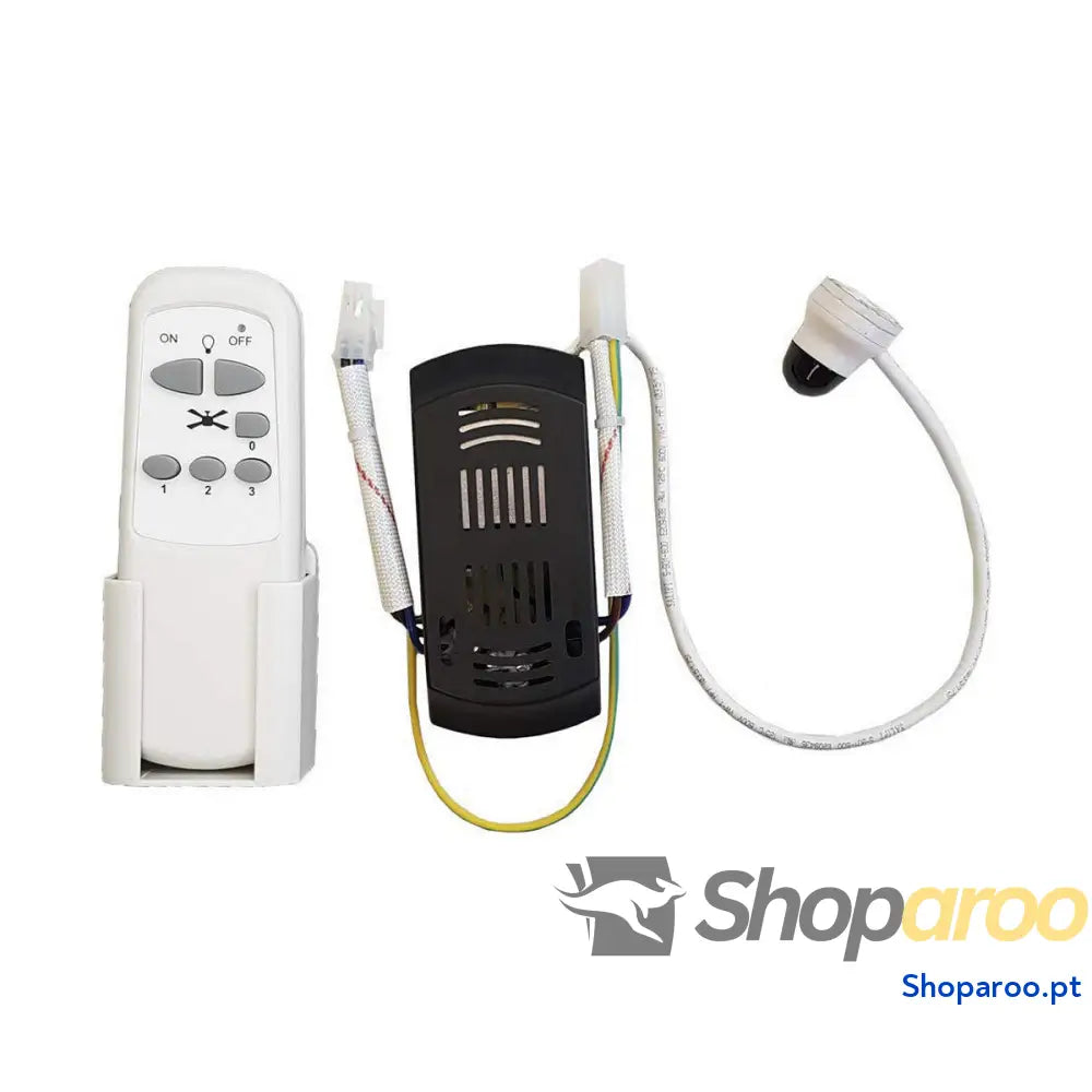 Comando de controlo remoto EDM 00973 33988 33989 33806 33807 33803 Branco Kit ventilador