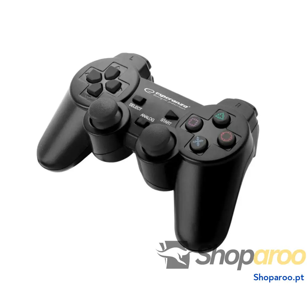 Comando Gaming Esperanza EGG107K PlayStation 3 PC USB 2.0 Preto