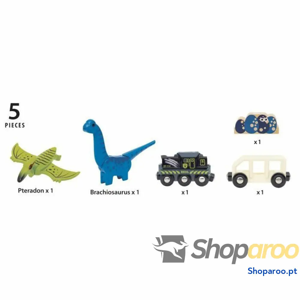 Comboio Brio Dinosaur Battery train
