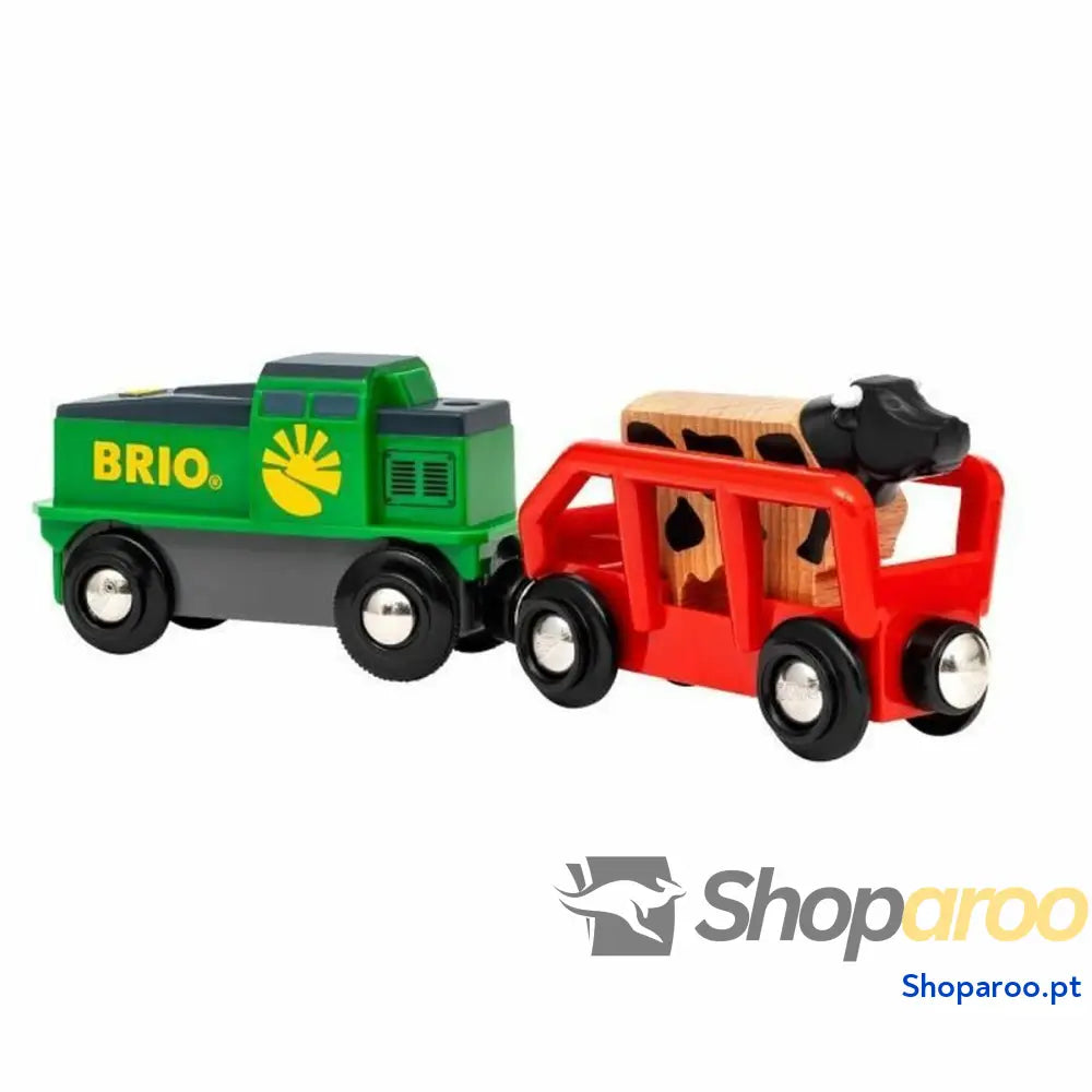 Comboio Brio Farm battery train