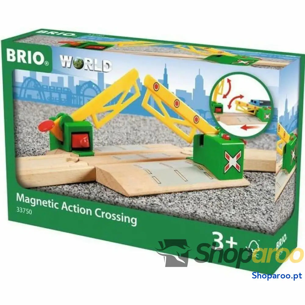 Comboio Brio Magnetic Action Crossing