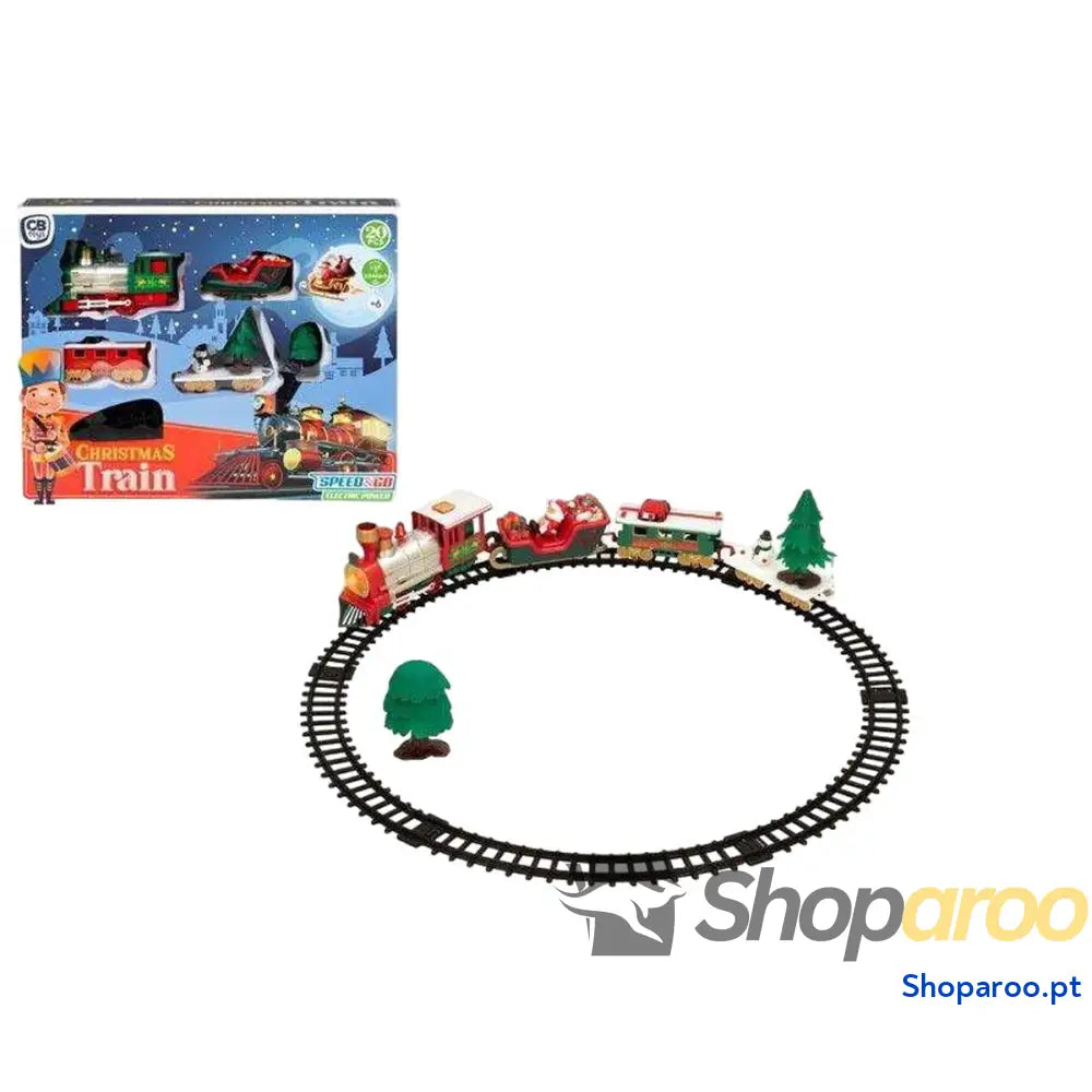 Comboio Elétrico Speed & Go 91 x 44 30 cm 20 Peças