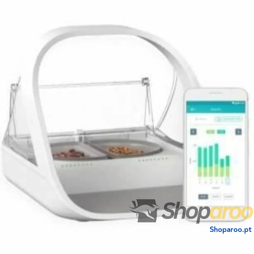 Comedouro automático SureFlap iMPFWT Branco Aço inoxidável Plástico
