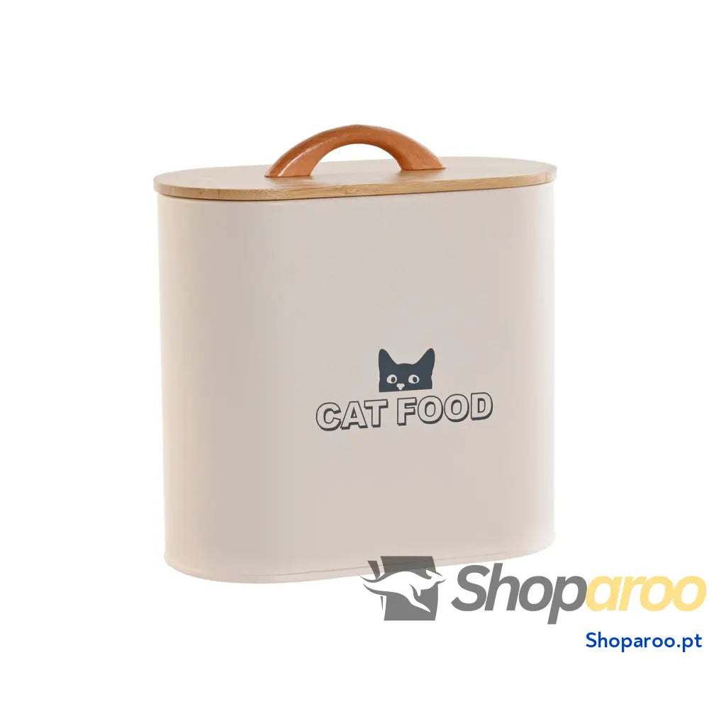 Comedouro Home ESPRIT Bege Natural 3,6 L