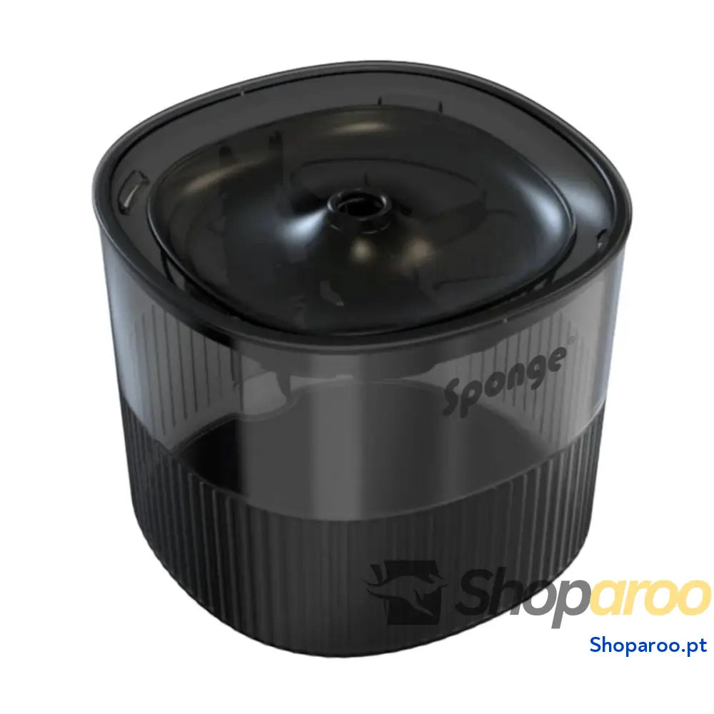 Comedouro para Gato Sponge Preto Plástico