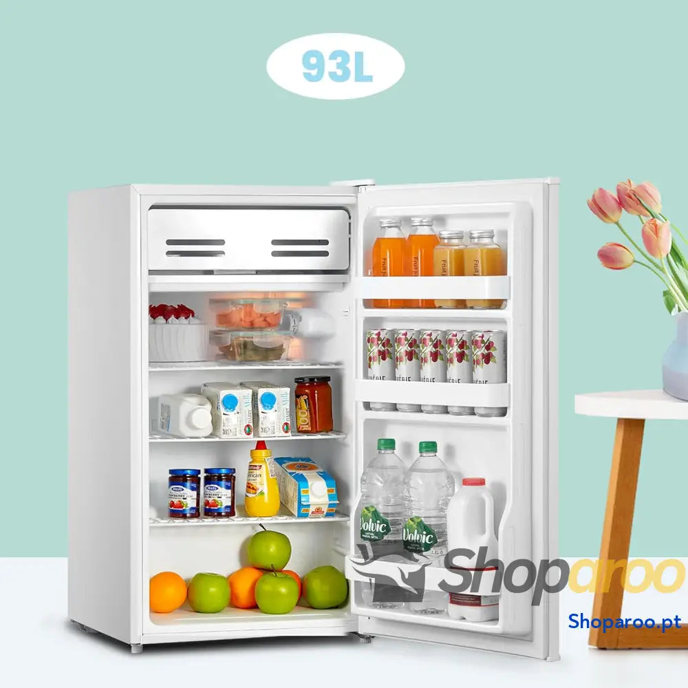 Comfee ’ RCD93WH2(E) Frigorífico de uma porta 93 l controlo temperatura pequeno frigorífico sob mesa silencioso GZRD 45
