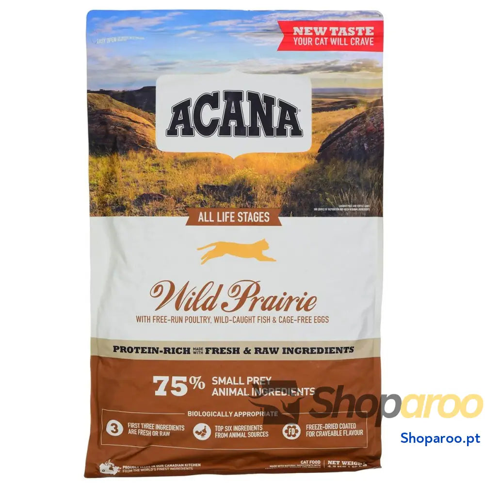 Comida para gato Acana Cat TF Regionals Wild Prairie Frango Peru 4,5 Kg