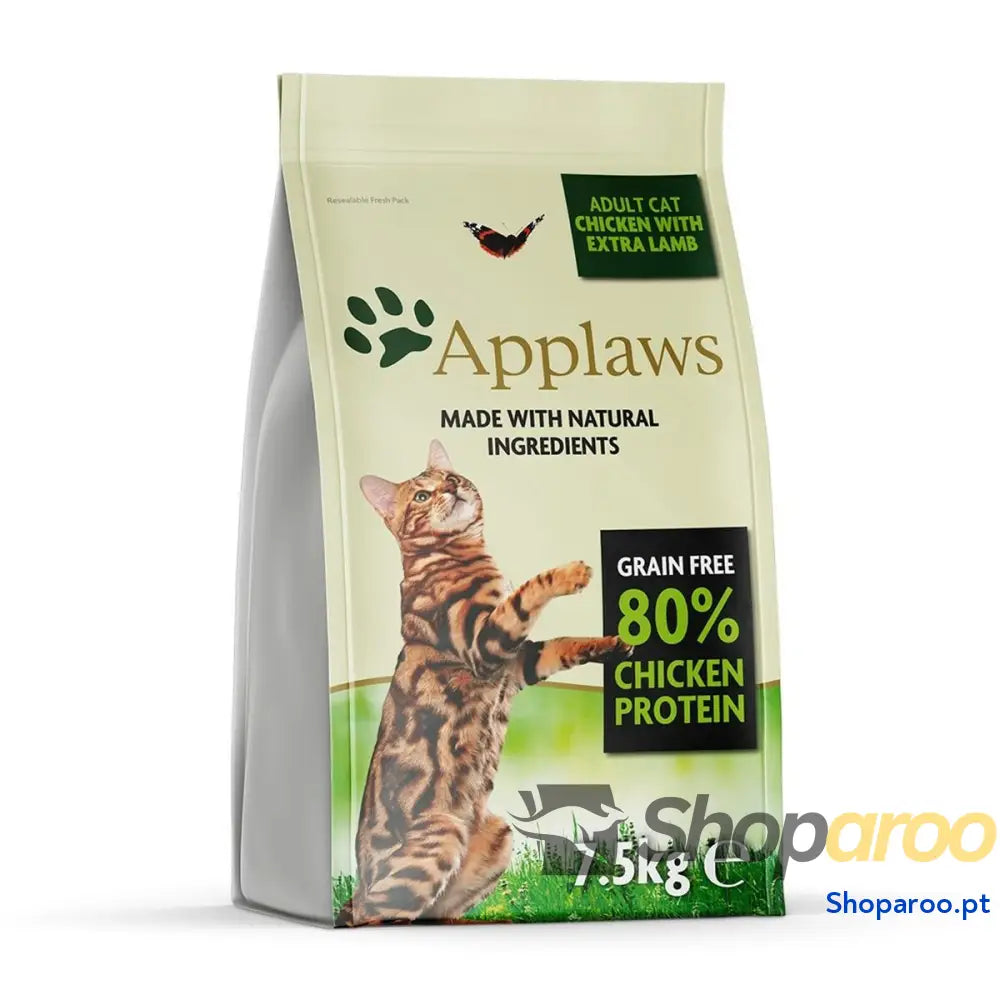 Comida para gato Applaws                                 Adulto Frango Borrego 7,5 kg