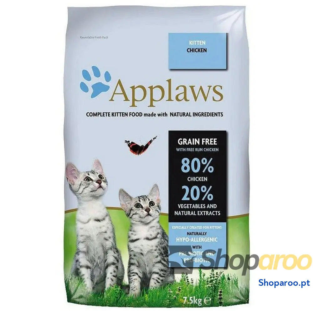 Comida para gato Applaws Complete Kitten Frango 7,5 kg