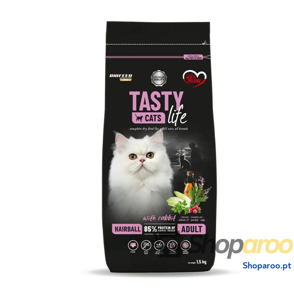 Comida para gato Biofeed Tasty Cats Life Coelho 1,5 Kg
