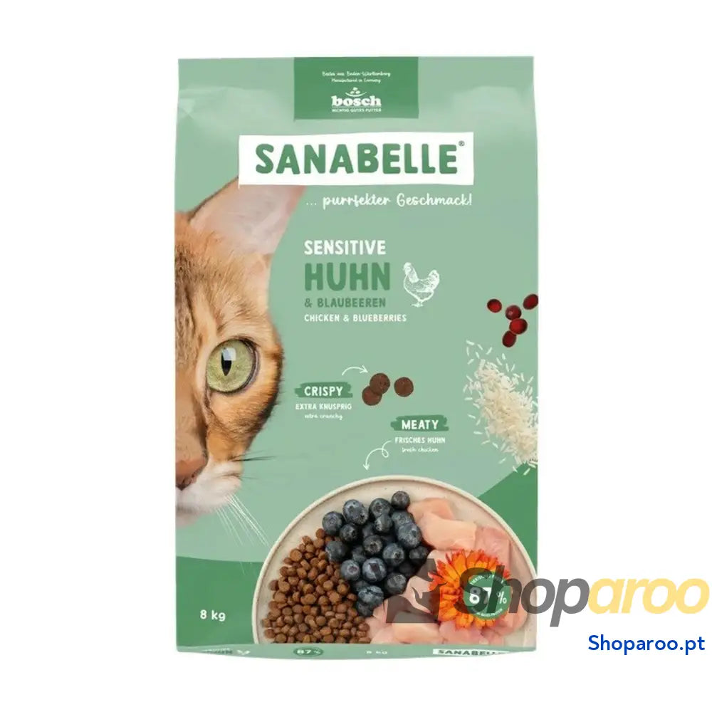 Comida para gato BOSCH Frango 8 kg