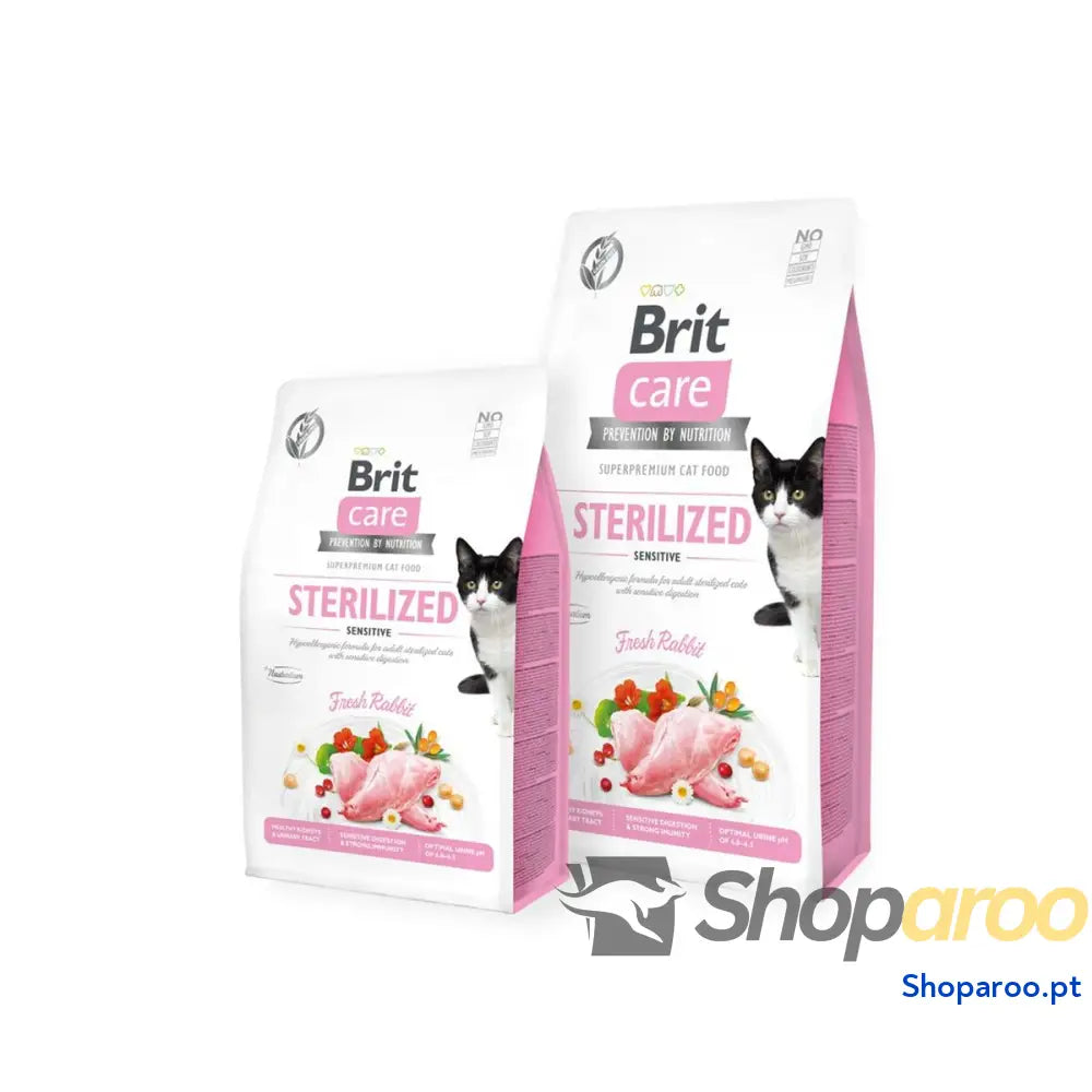 Comida para gato Brit Care Grain Free Sterilized Sensitive Adulto 7 kg