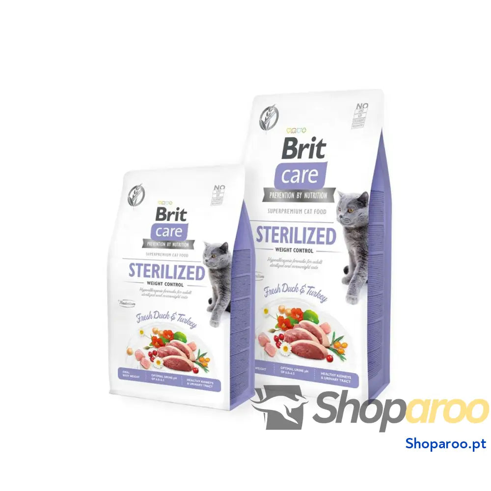 Comida para gato Brit Sterilized Adulto Peru Pato 7 kg