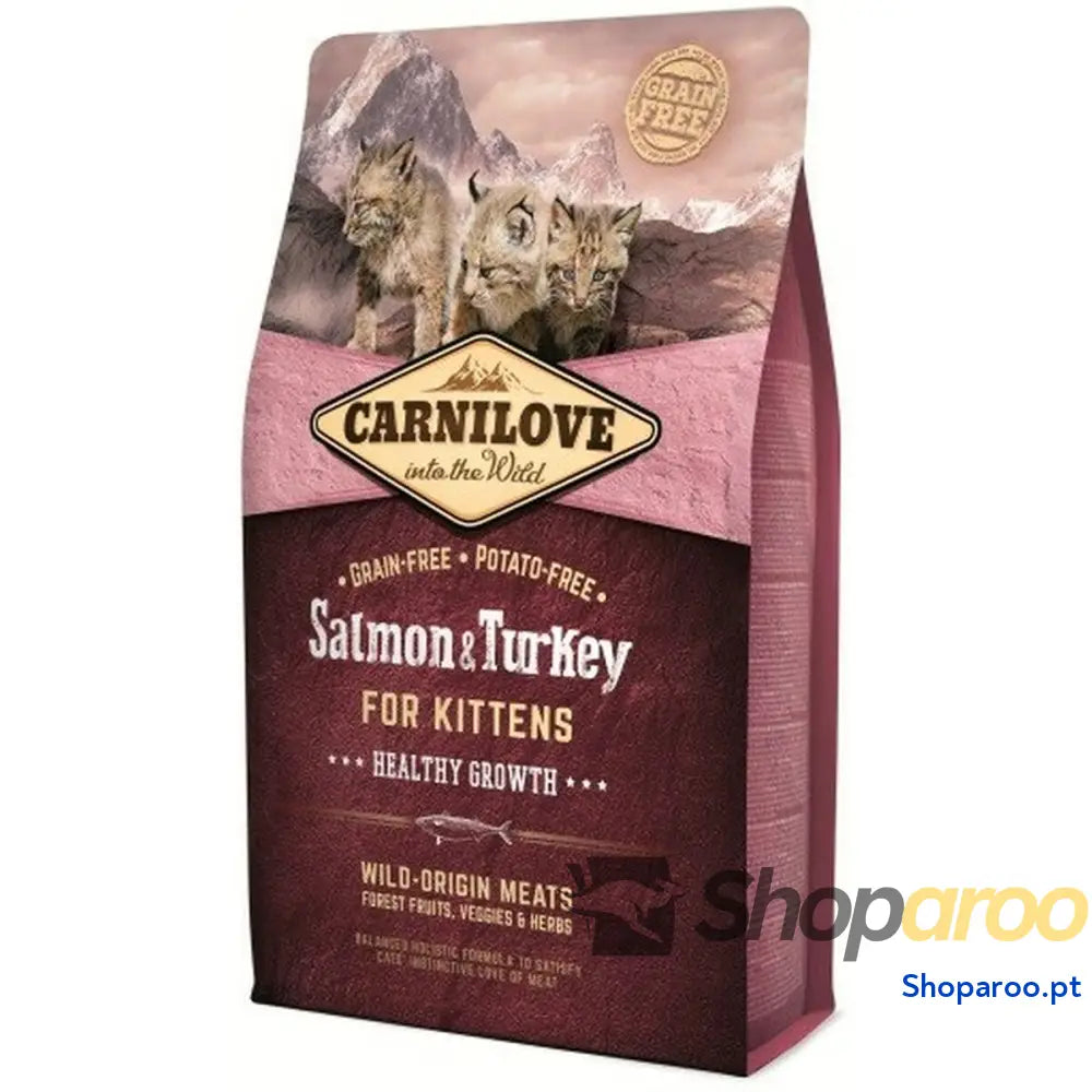 Comida para gato Carnilove Salmão Peru 6 Kg