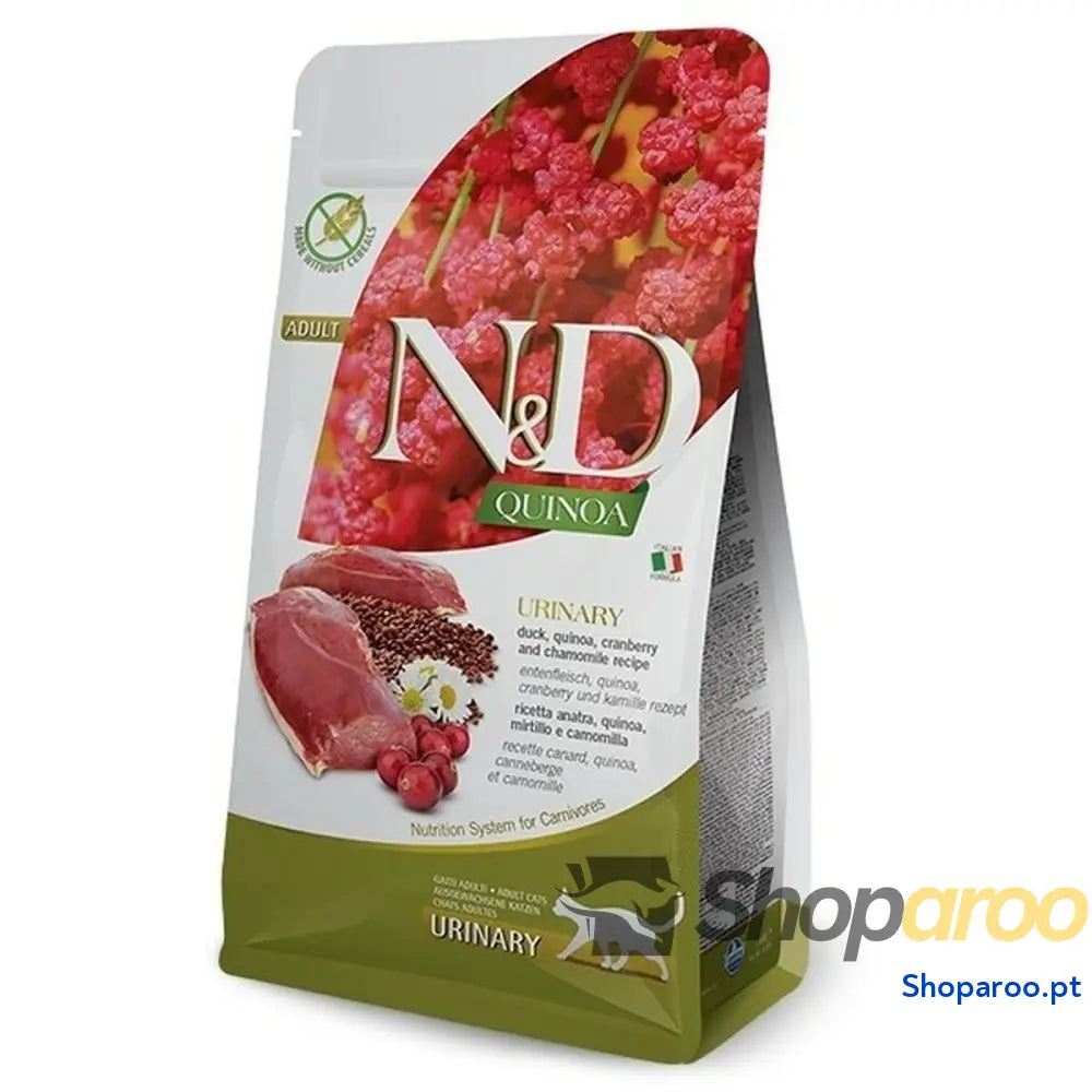 Comida para gato Farmina  N&D CAT Urinary Adulto Mirtilo Pato 5 kg
