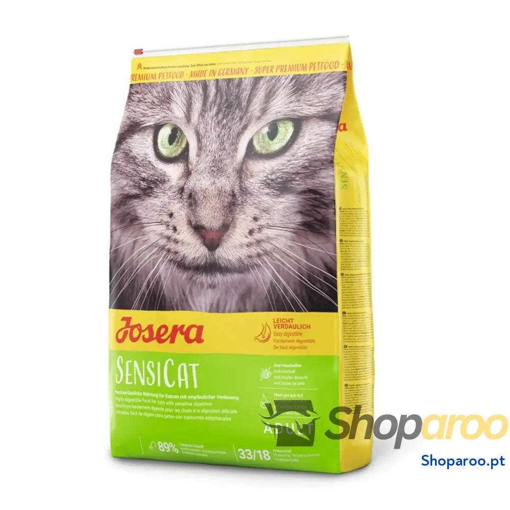 Comida para gato Josera SensiCat Adulto Arroz Pássaros 10 kg