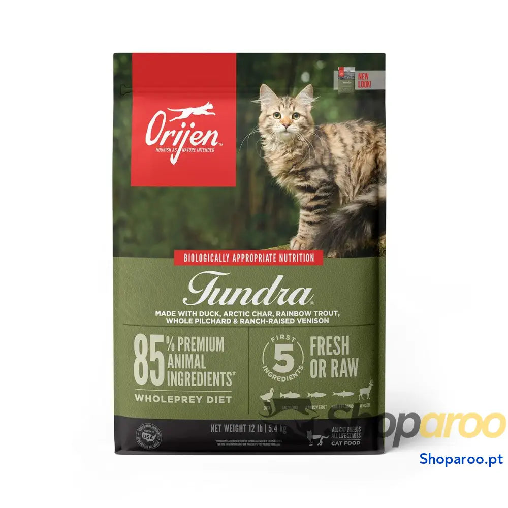 Comida para gato Orijen Tundra Adulto Pato 5,4 kg