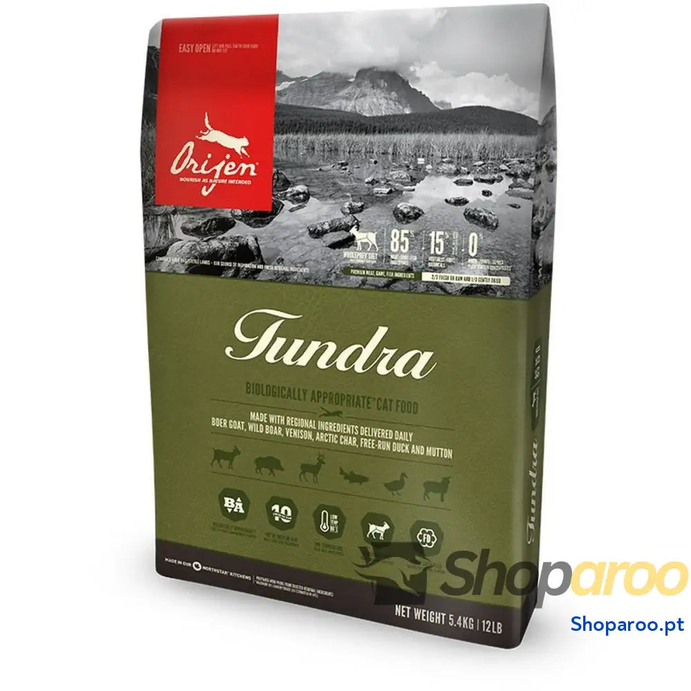 Comida para gato Orijen Tundra Adulto Pato Javali 1,8 kg