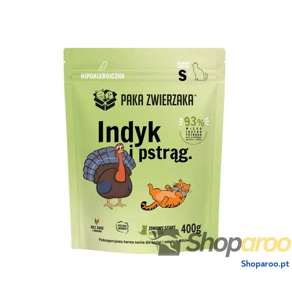Comida para gato Paka Zwierzaka Peru 400 g