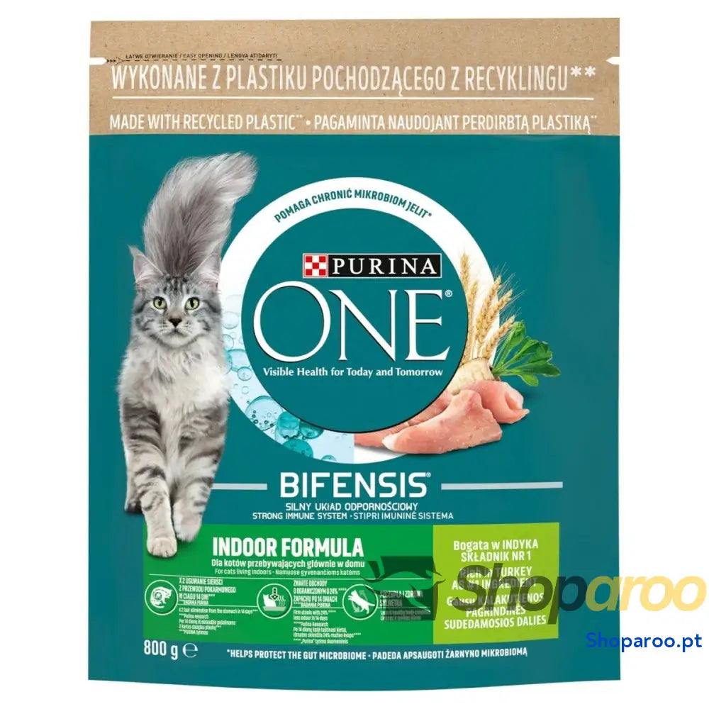 Comida para gato Purina One Bifensis Adult Indoor Adulto Peru 800 g