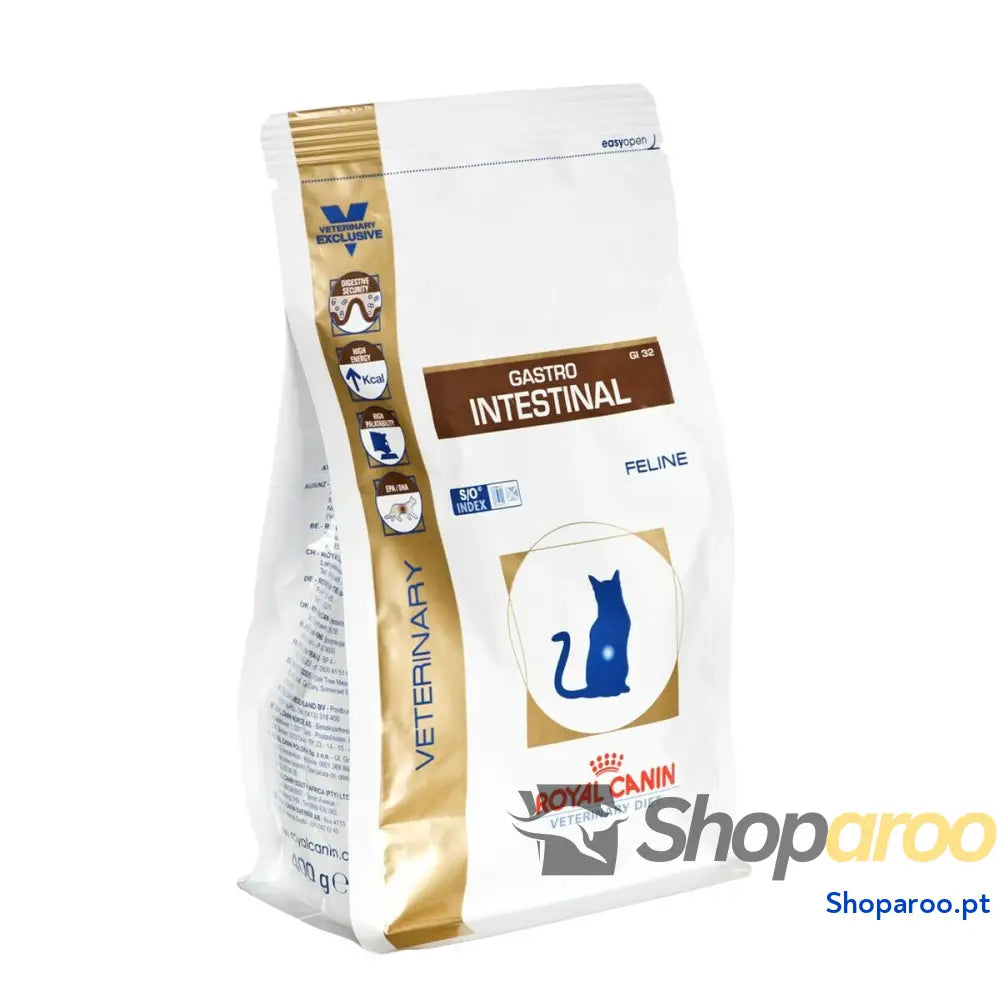 Comida para gato Royal Canin Gastro Intestinal Adulto Arroz Pássaros 400 g