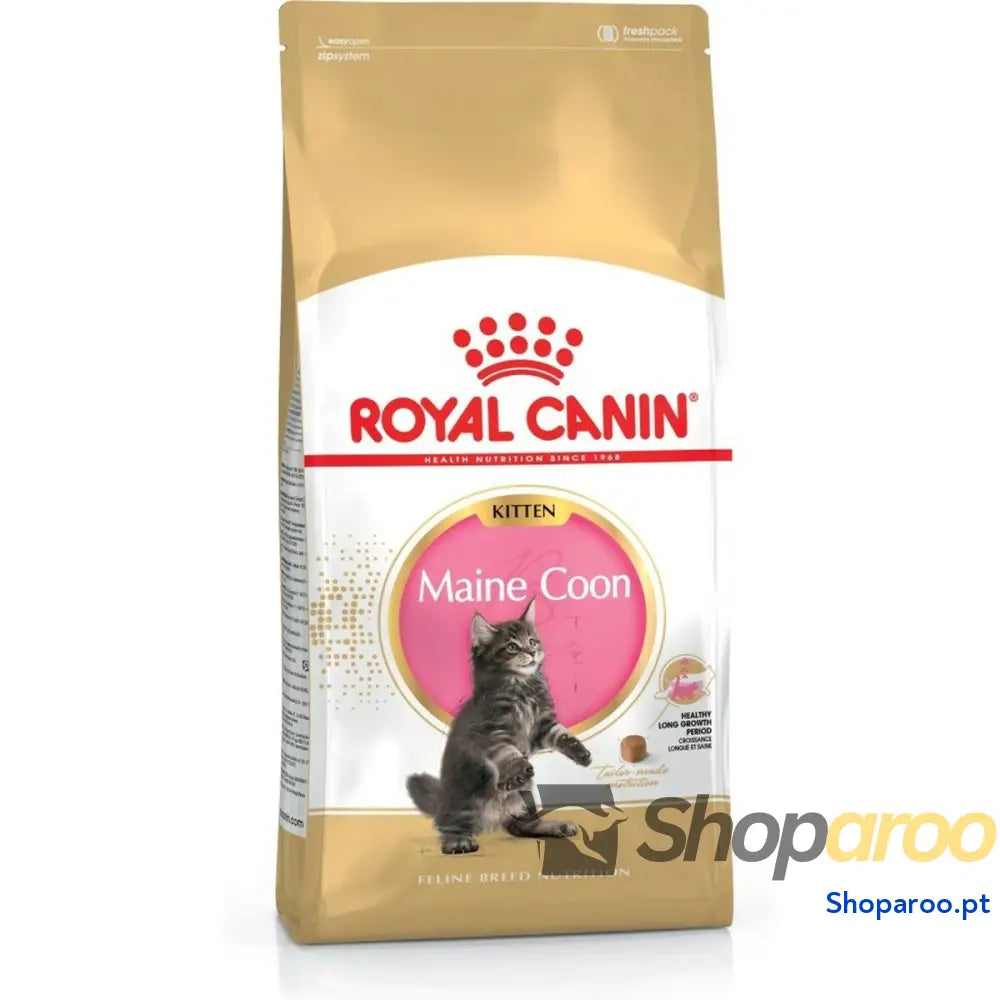 Comida para gato Royal Canin Maine coon Frango Arroz Pássaros 400 g