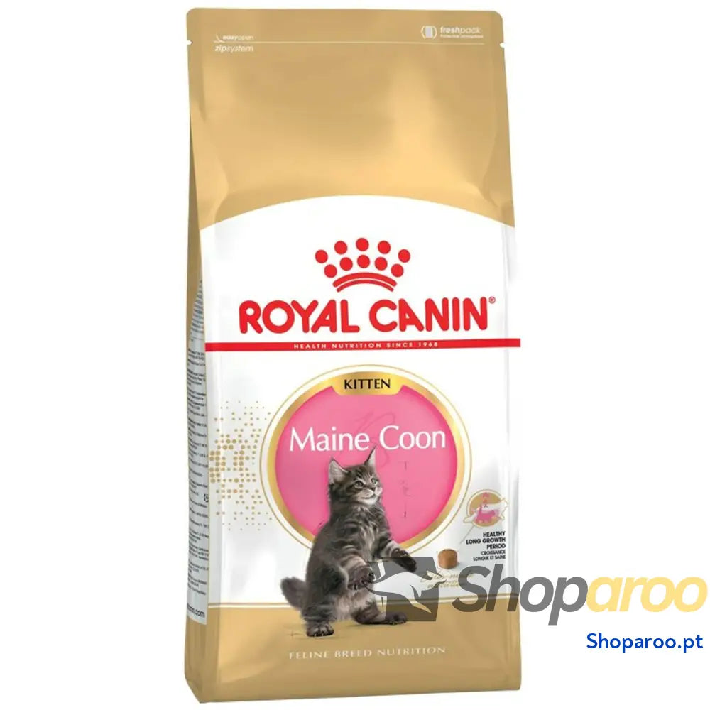 Comida para gato Royal Canin Maine Coon Kitten Arroz Pássaros 2 Kg
