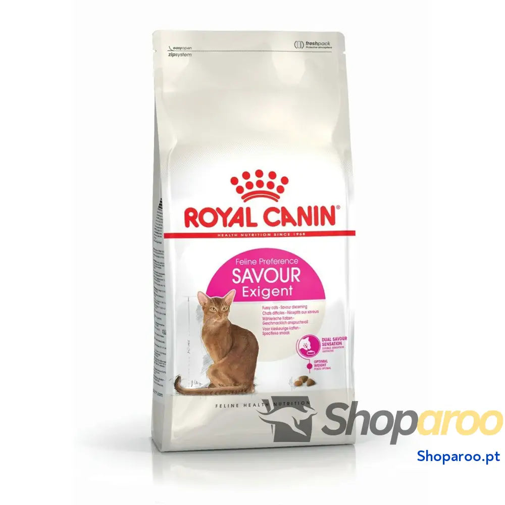 Comida para gato Royal Canin Savour Exigent Adulto Frango Arroz Milho Vegetal Pássaros 400 g