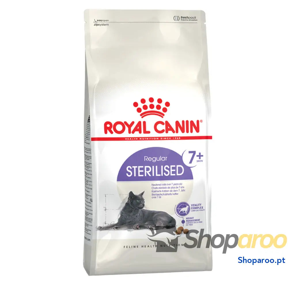 Comida para gato Royal Canin Sterilised 7+ Adulto Frango Pássaros 1,5 Kg