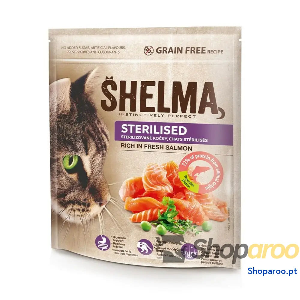 Comida para gato Shelma Salmão 750 g