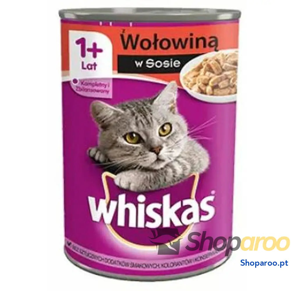 Comida para gato Whiskas Beef in Sauce