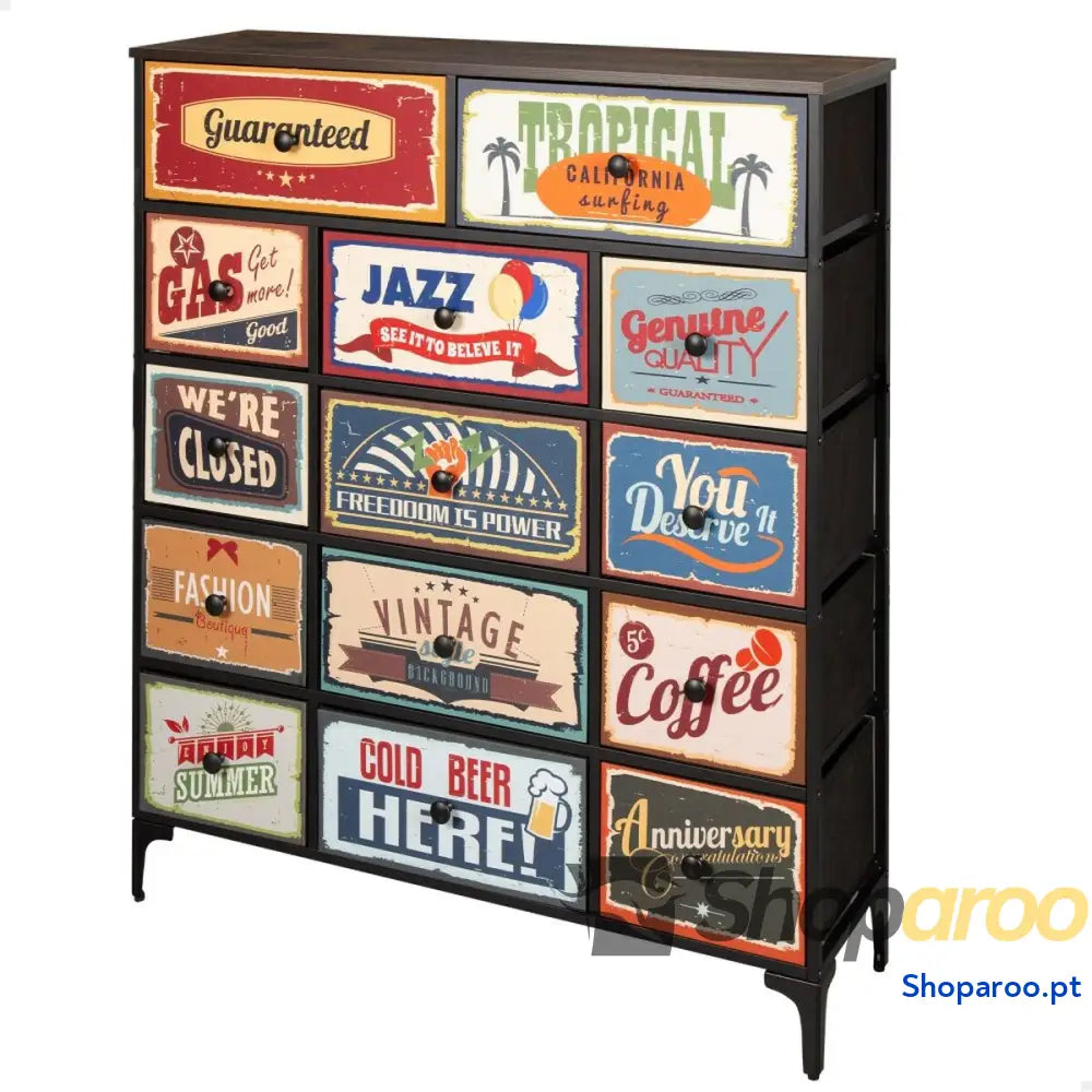 Cómoda Max Home Vintage 103 x 119 30 cm