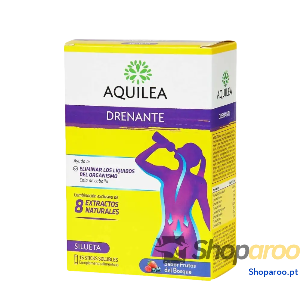 Complemento Alimentar Aquilea Drenante 15 Unidades