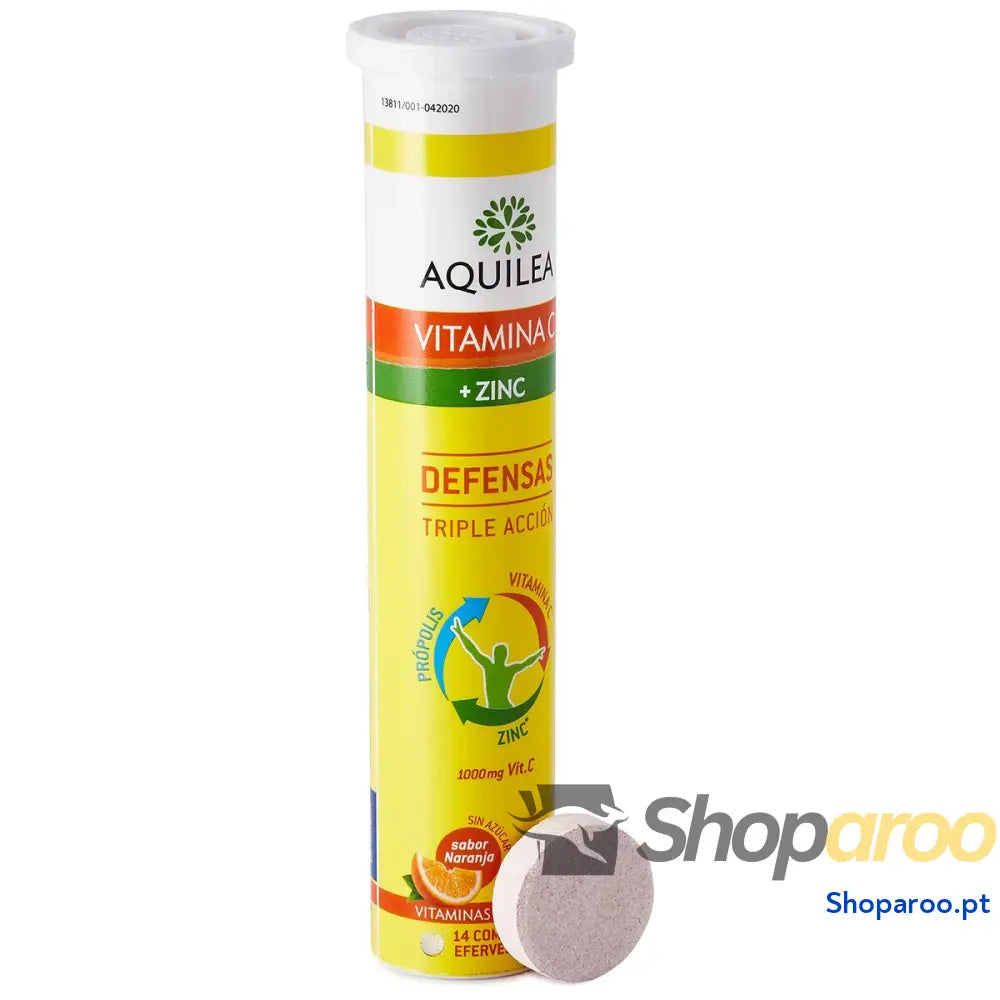 Complemento Alimentar Aquilea Vitamina C Zinco 14 Unidades