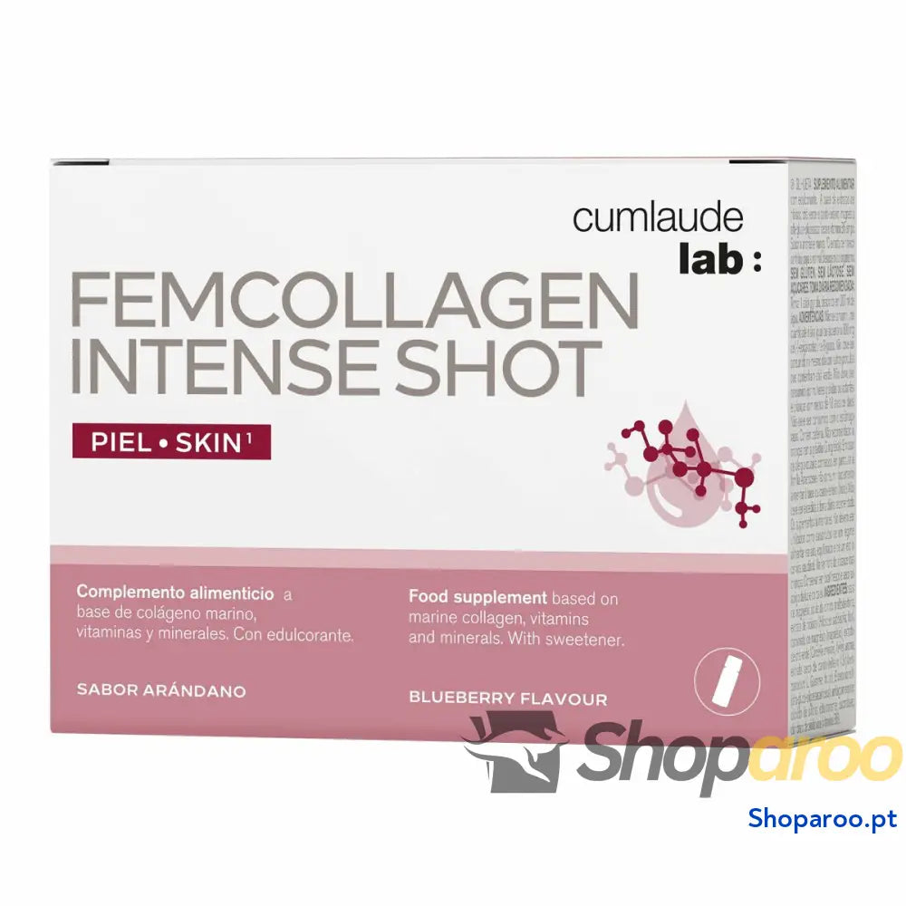 Complemento Alimentar Cumlaude Lab FEMCOLLAGEN INTENSE SHOT 7 Unidades
