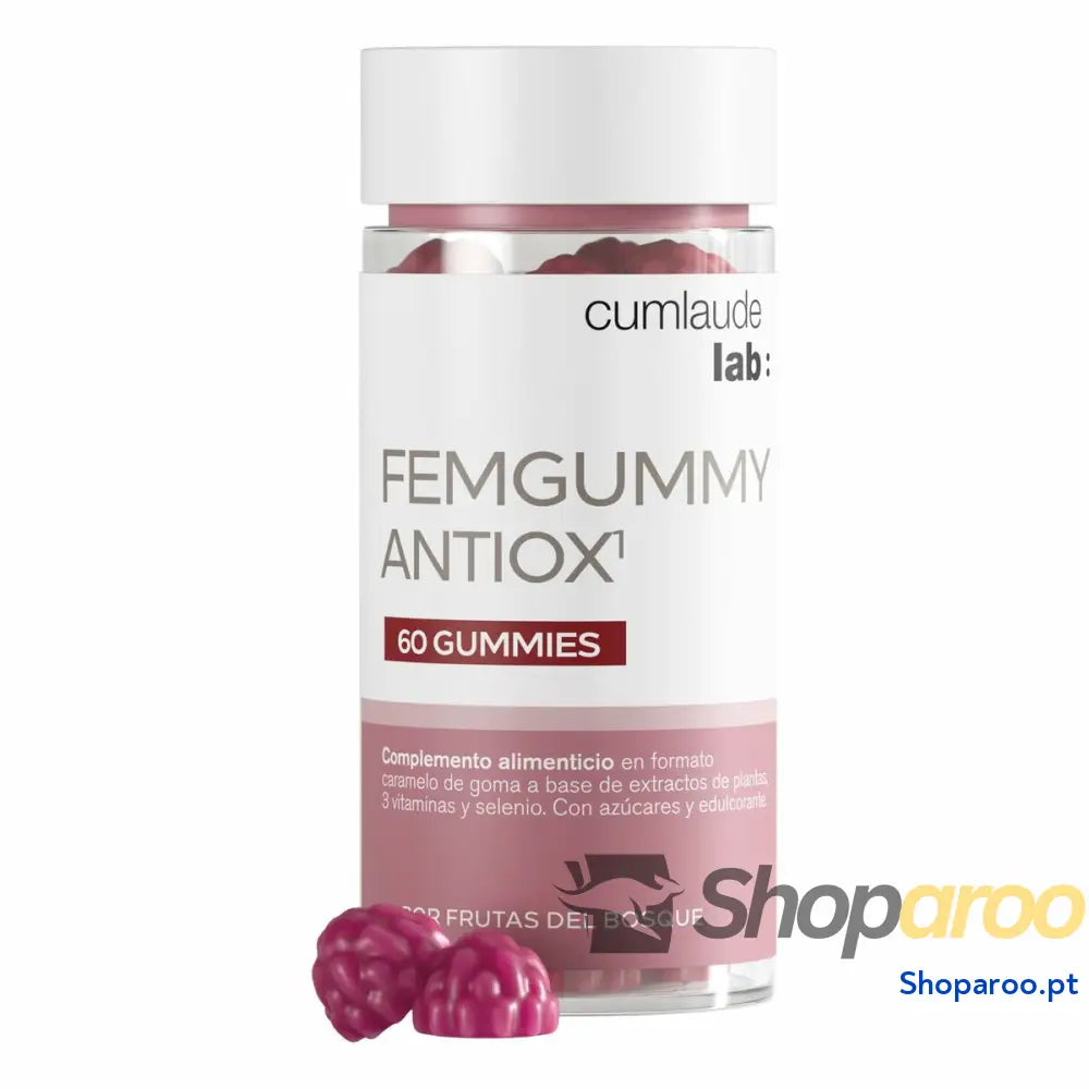 Complemento Alimentar Cumlaude Lab FEMGUMMY ANTIOX 60 Unidades