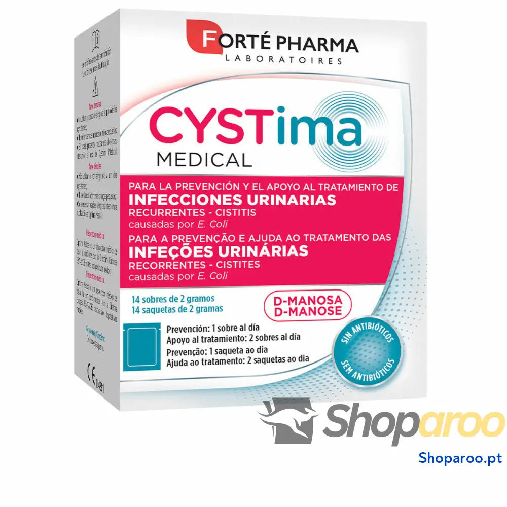 Complemento Alimentar Forté Pharma CYStima 14 Unidades