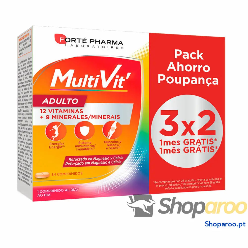 Complemento Alimentar Forté Pharma Multivit