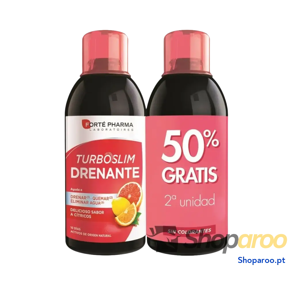 Complemento Alimentar Forté Pharma Slim Drenante 500 ml Cítrico 2 Unidades