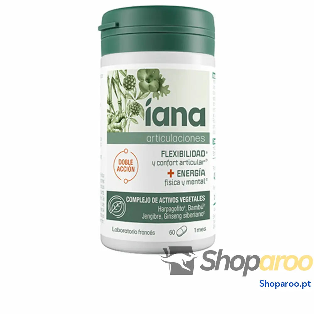 Complemento Alimentar IANA ARTICULACIONES flexibilidad y energía (x60)