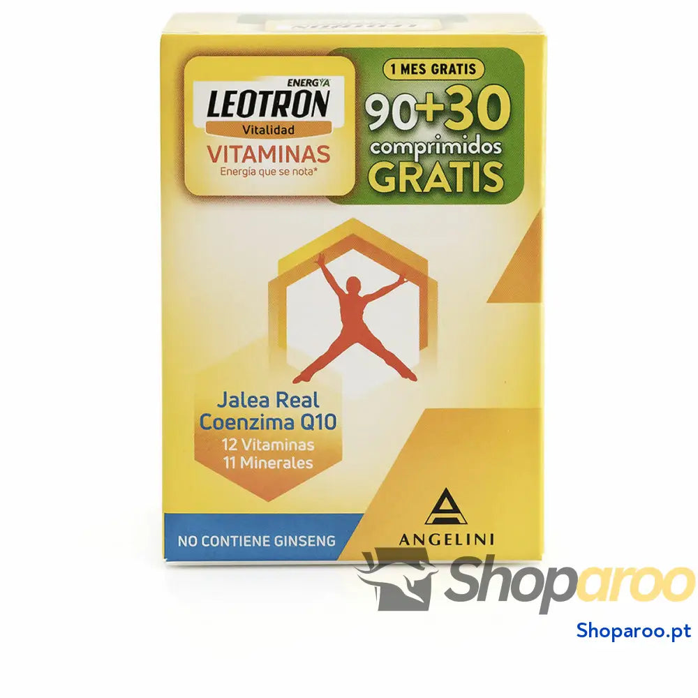 Complemento Alimentar Leotron Coenzima Q-10 Geleia real 120 Unidades
