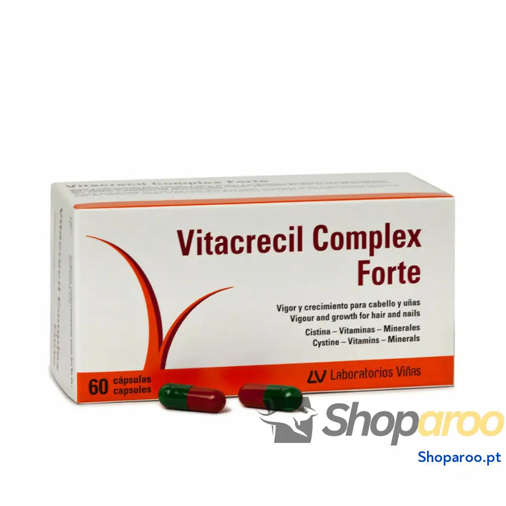 Complemento Alimentar Vitacrecil Complex Forte CABELLO Y UÑAS 60 Unidades