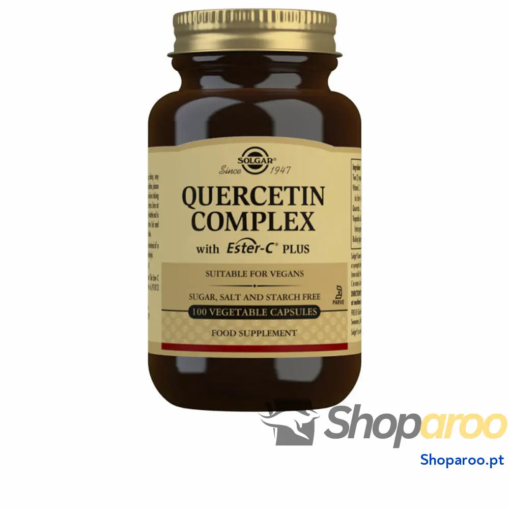 Complexo de Quercitina com Ester C Plus Solgar 30227 100 Unidades