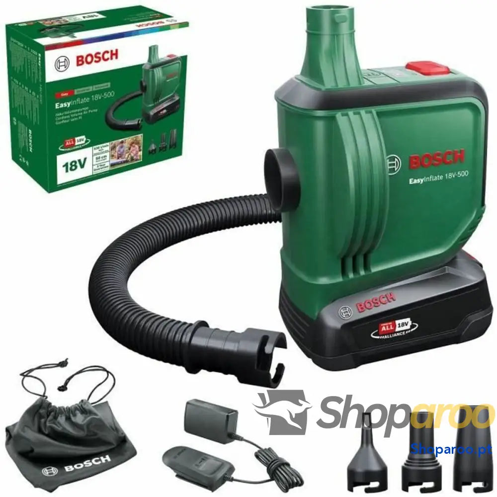 Compressor de Ar BOSCH EasyInflate 18V-500 18 V