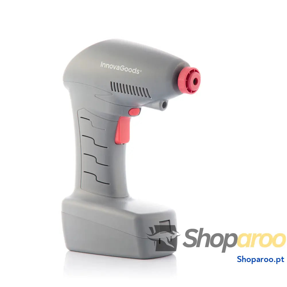 Compressor de Ar Portátil com LED Airpro+ InnovaGoods Cinzento Vermelho