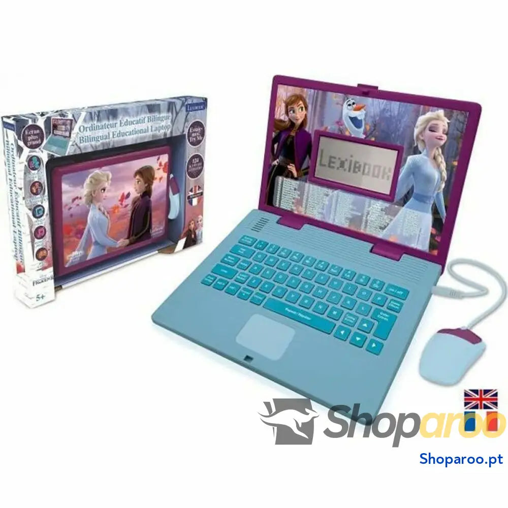 Computador portátil Lexibook Frozen FR EN Brinquedo Interativo